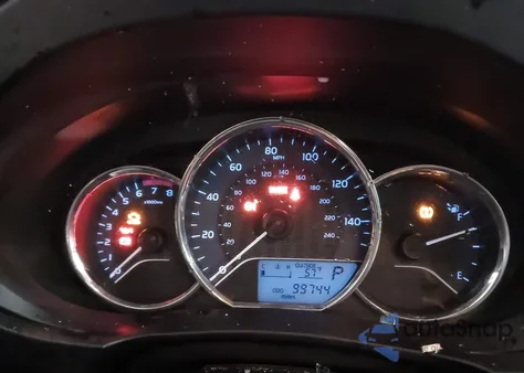 2016 Toyota Corolla Le из США, поврежденный, VIN 2T1BURHE4GC713744